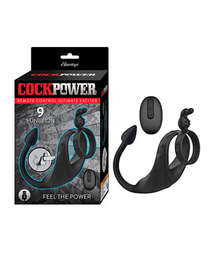 Nasstoys Cockpower Remote Control Ultimate Exciter – Black by Nasstoys product image