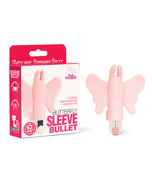 Pink Pussycat Butterfly Sleeve Bullet