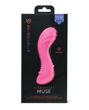 Nu Sensuelle Muse XLR8 Bullet w/Heat – Pink by Nu Sensuelle product image