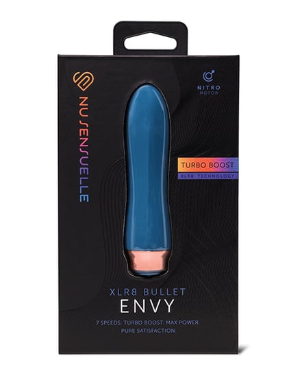 Nu Sensuelle Envy XLR8 Bullet w/Nitro Motor – Deep Turquoise by Nu Sensuelle product image