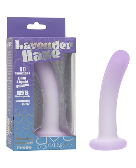 Lavender Haze Slender Curved Anal Probe by Lavender Haze product image