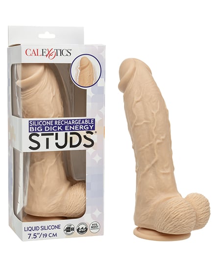 Silicone Rechargeable Big Dick Energy Studs – Ivory by Silicone Studs product image