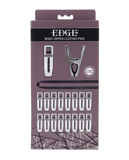Edge Body Zipper Clothes Pins – Silver by Edge product image