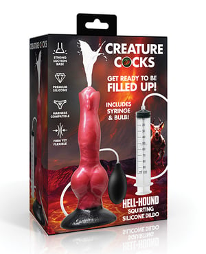 Creature Cocks Hell Hound Squirting Dildo by Creature Cocks product image