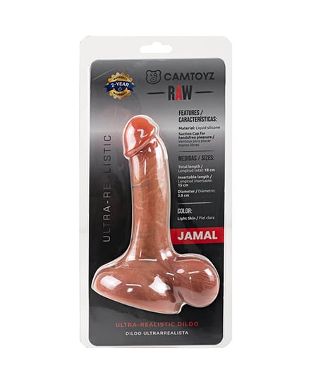 Camtoyz Ultra Realistic Dildo – Jamal by Raw by Camtoyz product image