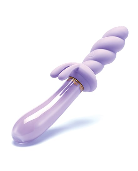 Cristal Jade Twist Glass Rabbit by Cristal product image