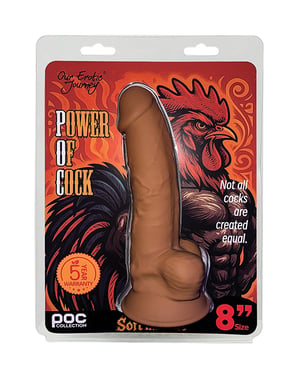 Power of Cock 8″ Dildo – Tan by Power of Cock product image