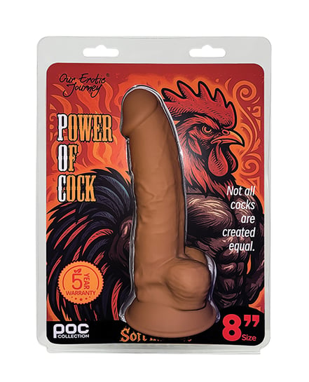 Power of Cock 8″ Dildo – Tan by Power of Cock product image