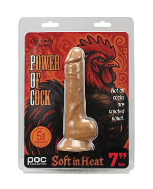 Power of Cock 7″ Dildo – Ivory by Power of Cock product image