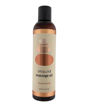 Sliquid Balance Massage Oil – 8.5 oz Citrus Neroli by Sliquid product image