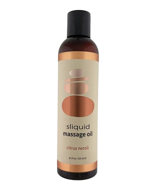 Sliquid Balance Massage Oil – 8.5 oz Citrus Neroli by Sliquid product image