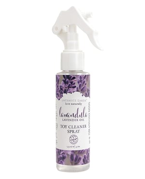 Intimate Earth Spray Toy Cleaner – 125 ml Lavandula Lavender Oil and Rosemary Extracts by Intimate Earth product image