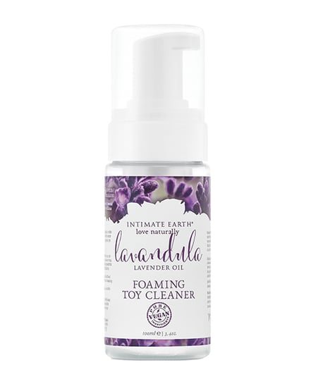 Intimate Earth Foaming Toy Cleaner – 100 ml Lavandula Lavender Oil and Rosemary Extracts by Intimate Earth product image