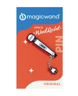 Wood Rocket Magic Wand Original Pin w/Chain by Wood Rocket product image