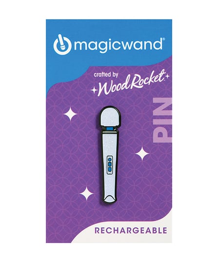 Wood Rocket Magic Wand Rechargeable Pin by Wood Rocket product image