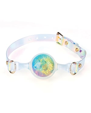 Luxe Prism Large Ball Gag – Rainbow by Pinkelephant product image