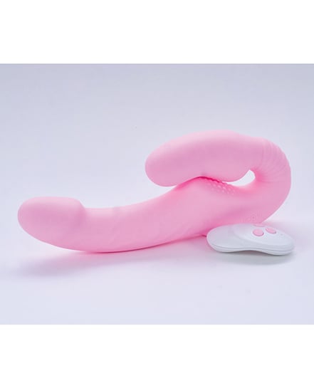 Sublime Togetherness Silicone Strapless Strap On w/Remote Control – Pink by Sublime product image