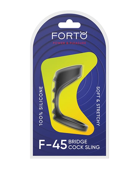 Forto Textured Bridge Cock Sling – Black by Forto product image