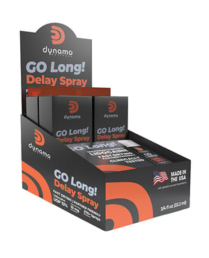 Dynamo Wellness Delay Spray – 12 Pack Display POP Box by Screaming O product image