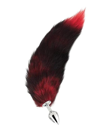 Fox Tail Medium Plug – Red by Pinkelephant product image