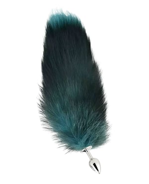 Fox Tail Small Plug – Teal by Pinkelephant product image