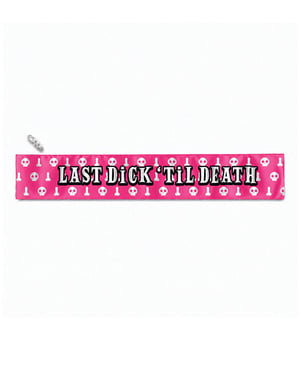 Wood Rocket Last Dick Til Death Sash by Wood Rocket product image