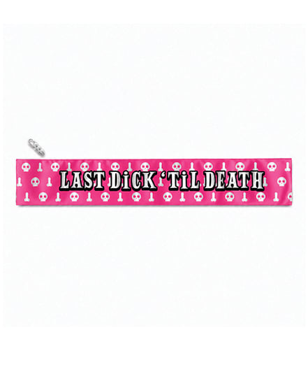 Wood Rocket Last Dick Til Death Sash by Wood Rocket product image