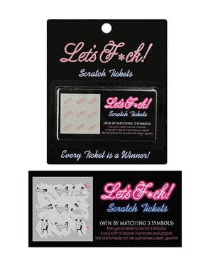 Let’s Fuck! Scratch Tickets by Kheper product image