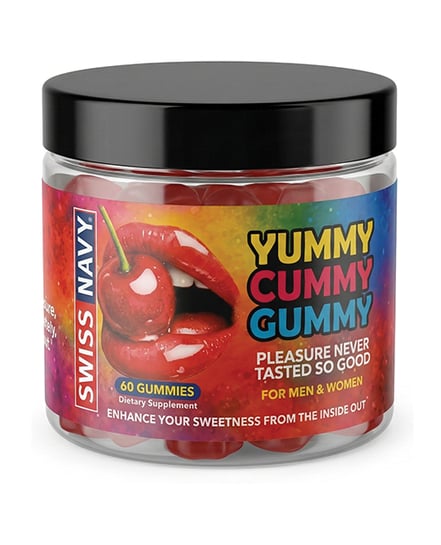 Swiss Navy Yummy Cummy Gummies 60 ct by Swiss Navy product image