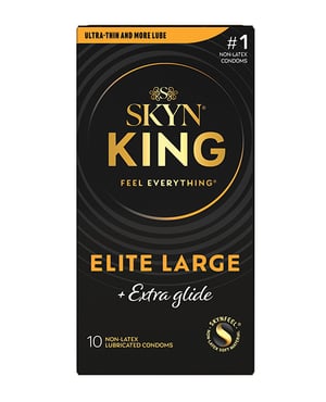 Lifestyles SKYN King Elite Large Ultra Thin & Extra Glide – Box of 10 by SKYN product image