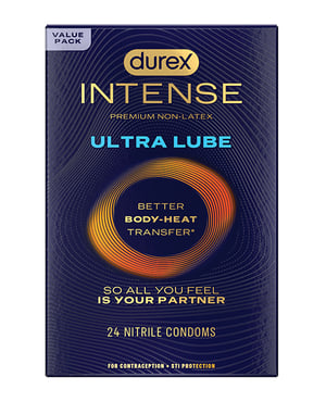 Durex Intense Ultra Lube Condoms – Box of 24 by Durex product image