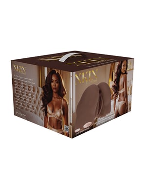 Shots Kaya Bloom Dual Entry Bodyforms Masturbator – Brown by Xkin product image