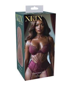 Shots Xkin Secret Affairs Imani Medium Masturbator – Brown by Xkin product image
