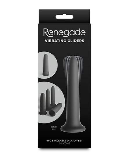 Renegade Vibrating Dilators – Black by Renegade product image