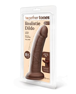 Together 8.5″ Realistic Dildo – Dark by Together product image