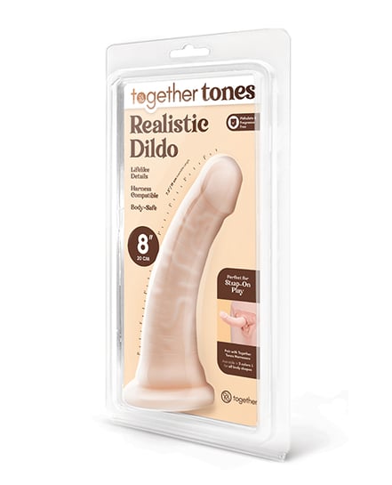 Together 8″ Realistic Dildo – Light by Together product image