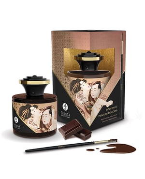 Shunga Body Paint – 1.7 oz Aphrodisiac Chocolate by Shunga product image