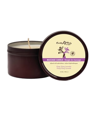 Earthly Body at Night Candle – Ylang Ylang Lavender 6 oz by Earthly Body product image