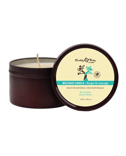 Earthly Body at Night Candle – Sea Jasmine 6 oz by Earthly Body product image