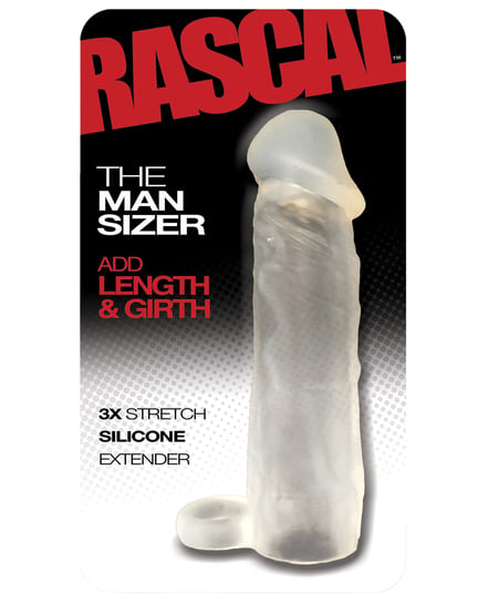 Boneyard The Man Sizer 3X Stretch Silicone Extender – Clear by Boneyard product image