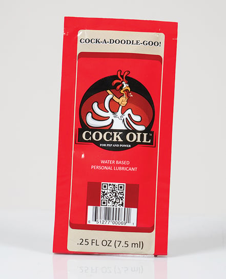 Cock Oil Water Based Lubricant – 0.25 oz Foil Packet by Cock Oil product image