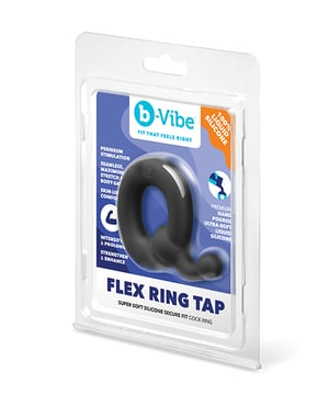 b-Vibe Flex Ring Tap Silicone Cock Ring by b-vibe product image