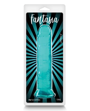 Fantasia Upper 8″ Dildo – Teal by Fantasia product image
