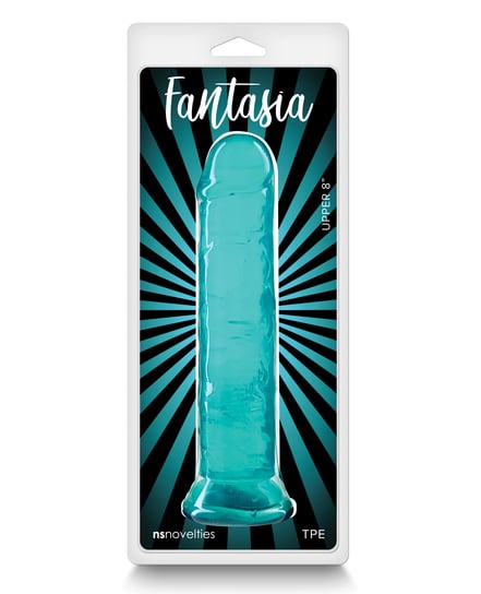 Fantasia Upper 8″ Dildo – Teal by Fantasia product image