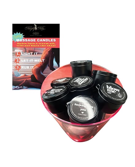 Kama Sutra 16 pc Pre Pack in a Bowl Tin Massage Candle w/Pour Spout – 2 oz by Kama Sutra product image
