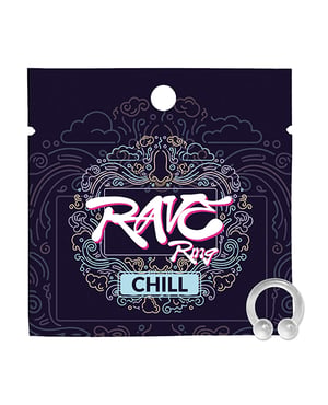 Rave Ring Chill Single Sachet – Peppermint Scent – Clear by Rave Ring product image