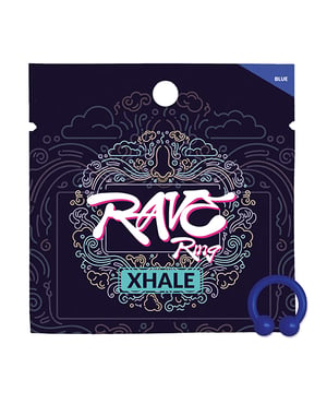 Rave Ring Xhale Single Sachet – Breath Easy Scent – Blue by Rave Ring product image
