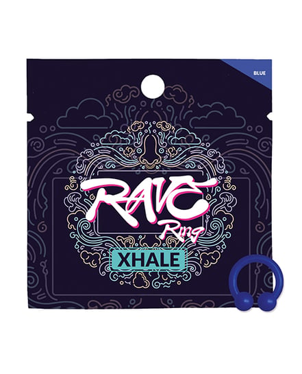Rave Ring Xhale Single Sachet – Breath Easy Scent – Blue by Rave Ring product image