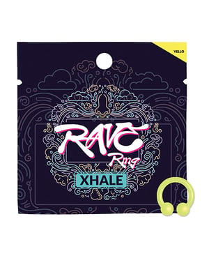 Rave Ring Xhale Single Sachet – Breath Easy Scent – Yellow by Rave Ring product image