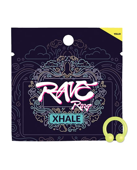 Rave Ring Xhale Single Sachet – Breath Easy Scent – Yellow by Rave Ring product image